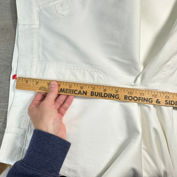 SPANX Stretch Twill Cropped Pant White Size XL Tall - Picture 12 of 15